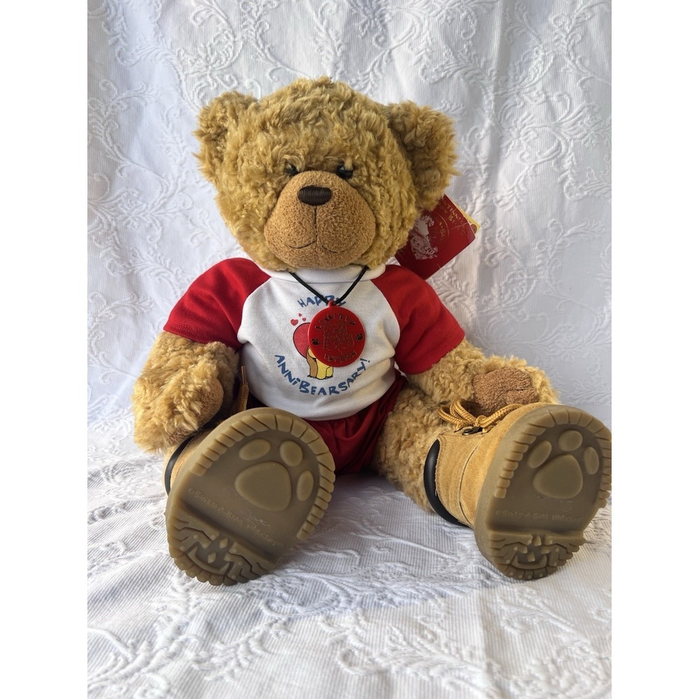Y2K Vintage Build A Bear‎ Bicentennial Bear 2003
